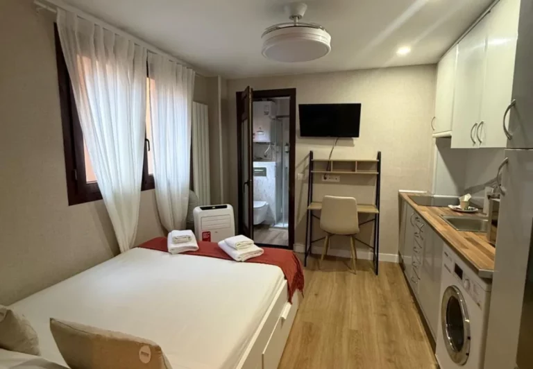 Vista general del apartamento en el apartamento Queen's Salamanca IV, Madrid